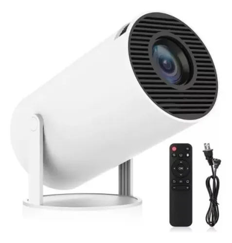 Projetor Hy300 Com Android e Wifi (Som Embutido e Blutetooth) Youtube Netflix Garantia