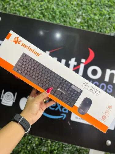 Kit de Teclado + Mouse Sem Fio FR-3022 Peining