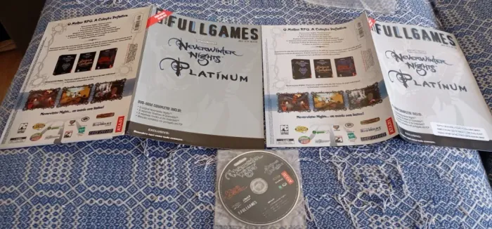 Revista Fullgames Ano 6 Nº 70 + Jogo Neverwinter Nights Platinum