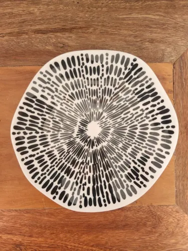 4 pratos para sobremesa com 21,5 cm de diâmetro - Oxford Ryo Ean