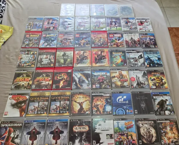Coleção de Jogos de Playstation 3 (PS3) - Diversos Títulos