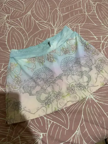 short saia Labellamafia estampado tamanho M novo
