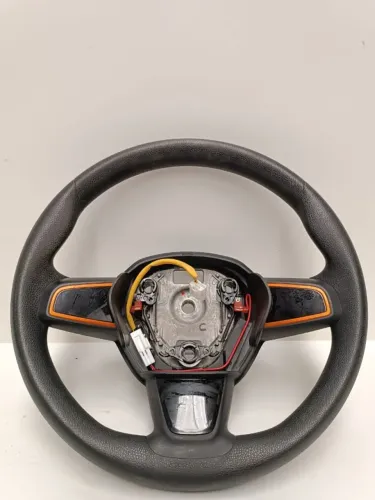 Volante Renault Kwid | 2017 A 2023 - Detalhe Laranja - Usado/Original