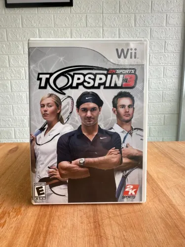 Jogo TopSpin 3 2kSports - Original Completo - Nintendo Wii