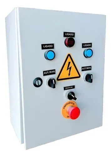 Painel Sistema De Incêndio Bomba 15 Cv E Jockey 3 Cv 220v