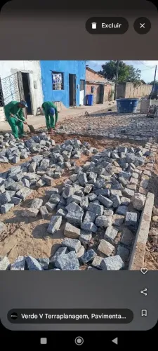 Paralelepípedos milheiro 