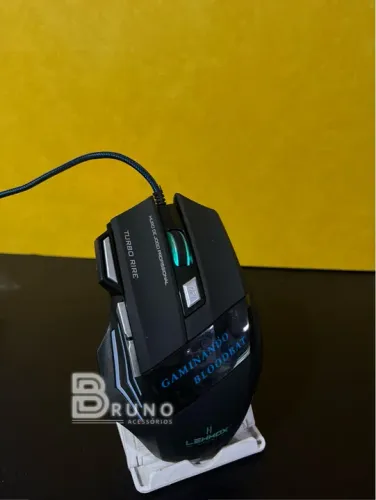 Mouse Gamer Turbo Rire com 7 Botões - Iluminação LED
