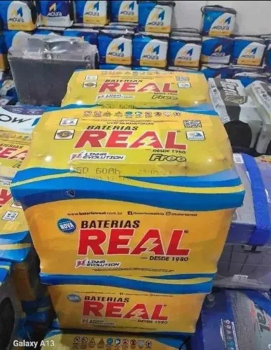 Baterias Real - Novas - com 01 Ano de garantia