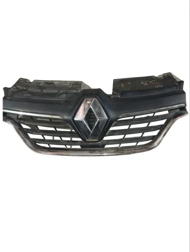 Grade Dianteira Do Radiador Renault Logan Sandero Preto
