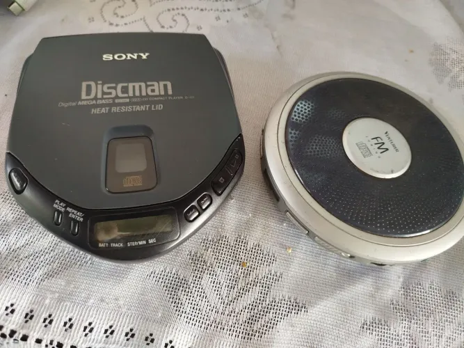 2 Diskman leia a descrição.