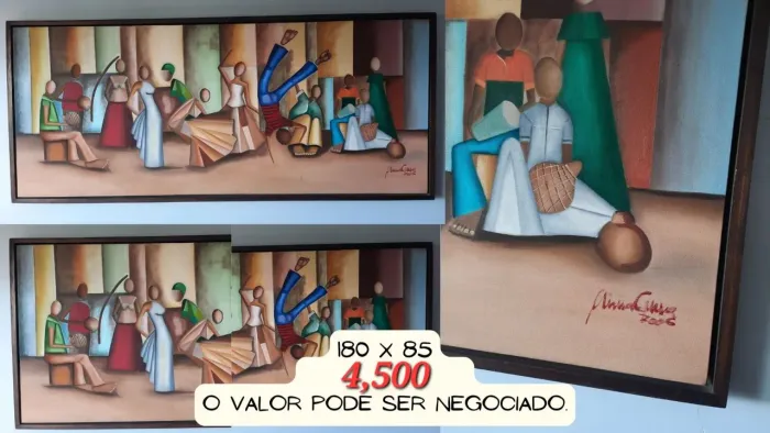 Quadro com moldura - Anna Guerra 2006