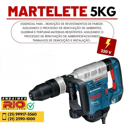Aluguel de Martelete