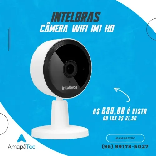 Camera Inteligente Interna WIFI HD Im1