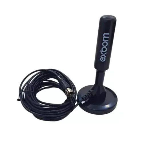 Antena p/ TV Digital Exbom AN14050A 5M - WZetta