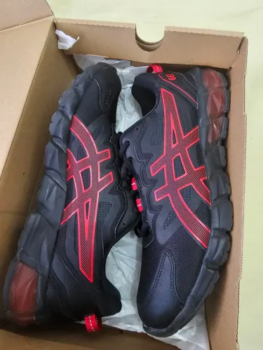 Tênis Asics Gel Quantum 90 Preto e Vermelho