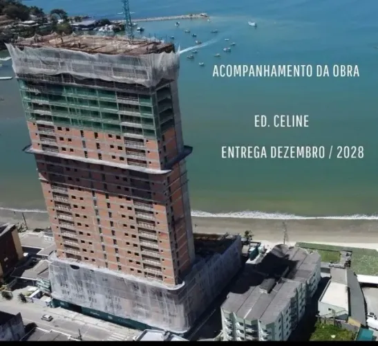 Apartamento de frente para o mar no Edifício Celine em Itapema