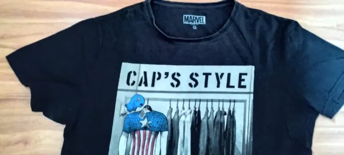 Camiseta masculina Marvel G 