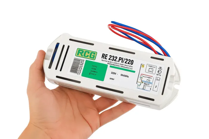 9 Reatores eletrônicos RCG modelo RE 232.PI/220