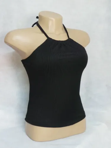 blusa frente unica preta