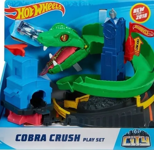 Hotweells Pista Ataque De Cobra City - Mattel