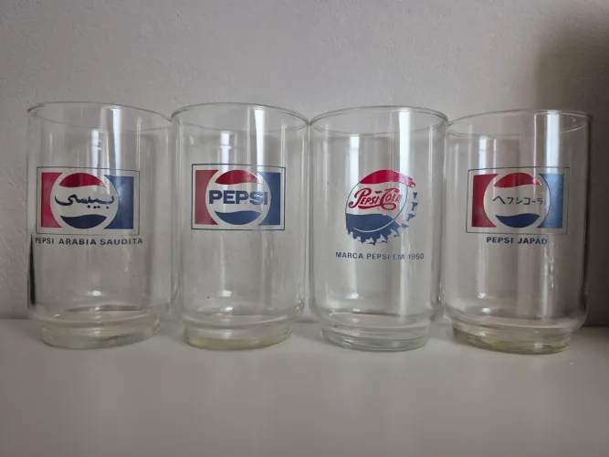 PEPSI. COPOS PEPSI ANOS 80 COLECIONÁVEIS. 