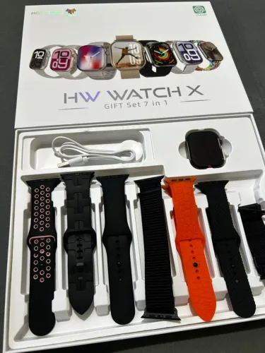 HW Watch X Gift Set 7 em 1 pulseira extra junto