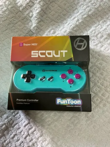 Controle Super Nintendo FunToon Scout - Hiperkin