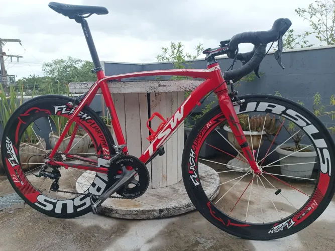 SPEED TSW RODAS DE CARBONO LEVE 8,6 KILOS