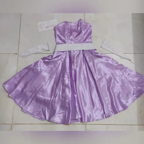 Fantasia de Anos 60 Lilás - P