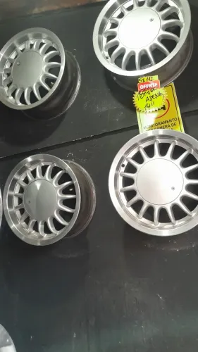 Jogo de rodas 14 pra kombi Opala 5 furos apenas 1677 reais * Império 