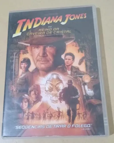 dvd indiana jones e o reino da caveira de cristal