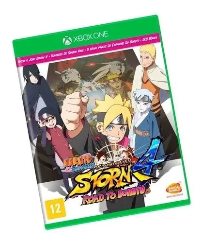 Naruto Shippuden Ultimate Ninja Storm 4 Road to Boruto Xbox One Mídia Física Lacrada