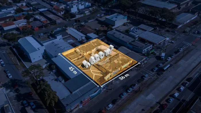 Terreno Comercial à venda no Boqueirão 1.620 m² de área total | Av. Marechal Floriano Pei