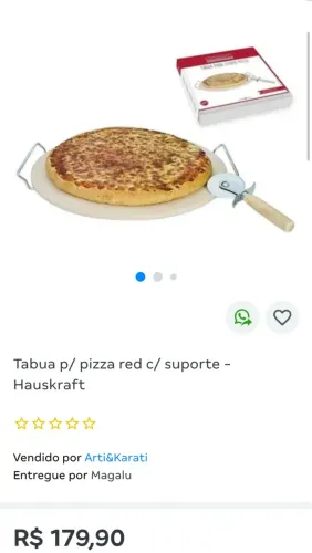 Tabua para Pizza Rcom Suporte - Hauskraft