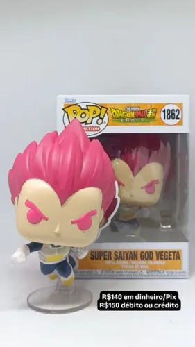 Funko Pop Dragon Ball Super - Super Saiyan God Vegeta
