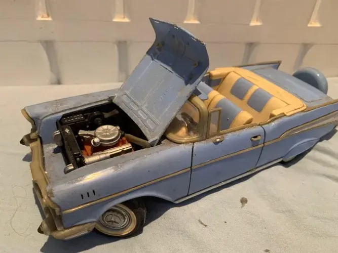 carro miniatura 1957 chevrolet bel-air road legends