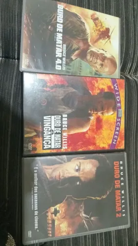 3 DVD´s Duro de Matar originais 