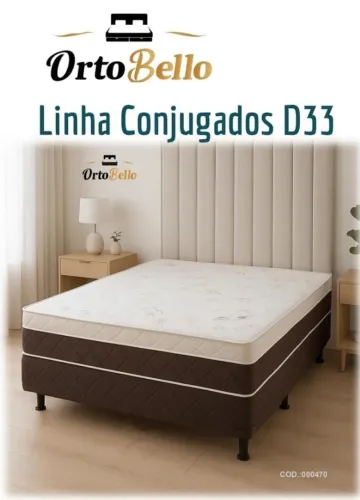 *Cama Casal D33 Pronta Entrega.