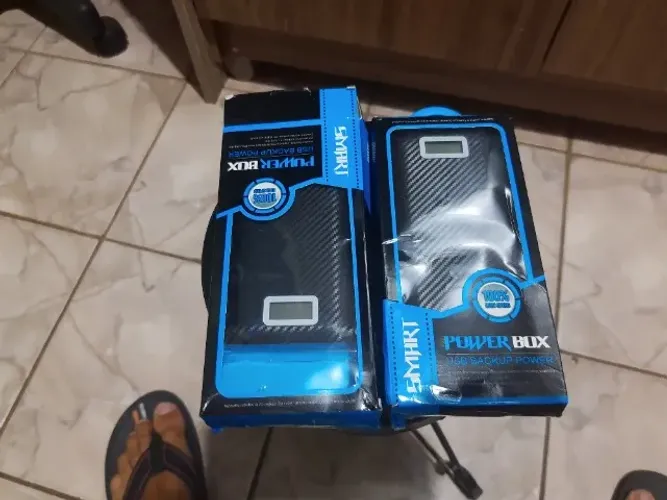 Bateria Externa Power Bank 20.000mah novo com lanterna