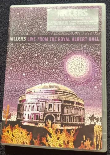 DVD + CD - KILLERS - LIVE FROM THE ROYAL ALBERT HALL - R$ 50,00