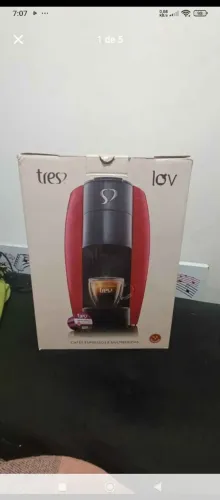 Vendo ou troco Cafeteira Tres Corações Lov por um microondas em boa estado, aceito oferta!
