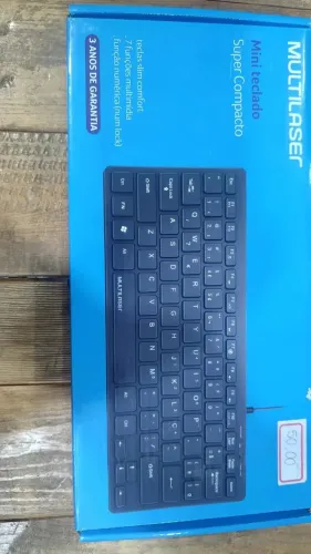 TECLADO MULTILASER 50,00