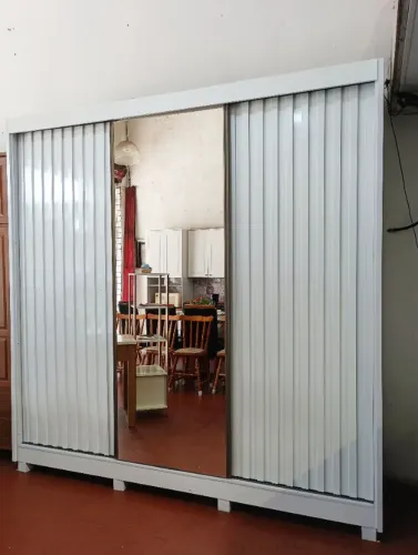 Roupeiro 03pts Deslizantes San Marino Premium 100%MDF.