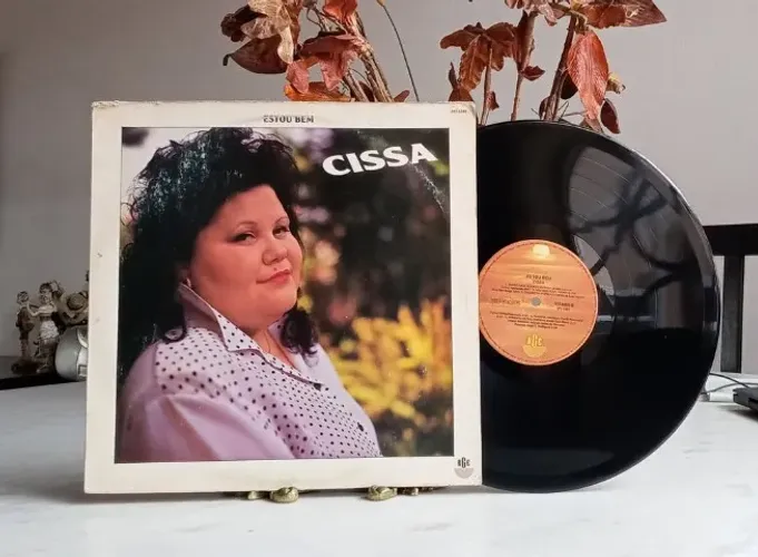 Raridade Lp Vinil - Cissa - Estou Bem (1993)
