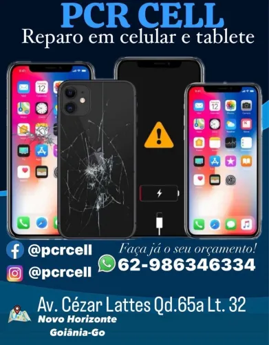 Conserto de celular e acessórios e na pcr cell novo horizonte