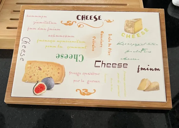 Tábua para servir queijo 