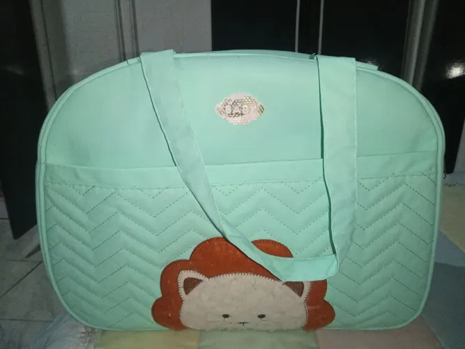 Bolsa Grande de maternidade com trocador para bebê