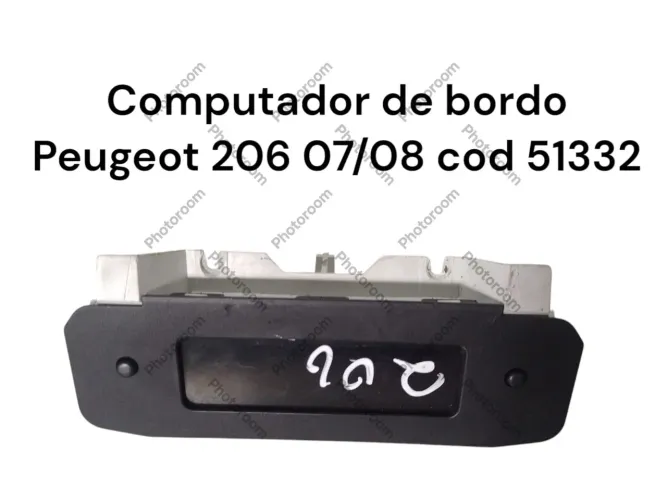 Computador de Bordo Peugeot 206 07/08 - Cod 51332