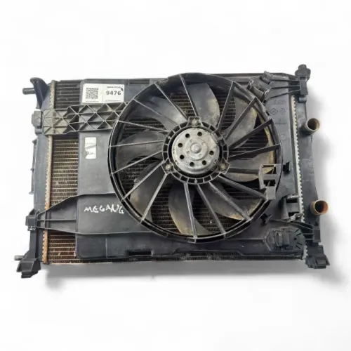 Radiador e ventoinha Renault Megane automatico 2008 2014