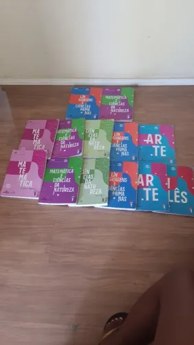 LIVROS 1° ANO do ensino médio. Preço mais baixo para esvaziar espaçoem casa.. Bom estado